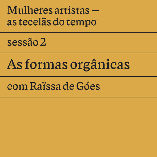 Sessão 2: As formas orgânicas